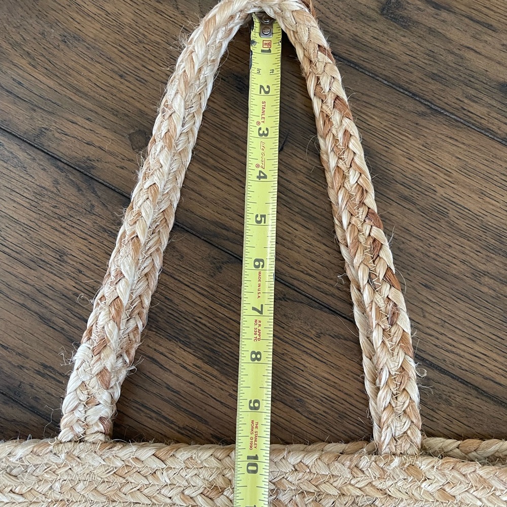 Revue boho style jute tote bag - Picture 7 of 8